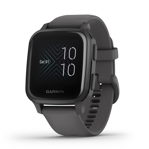 Garmin Venu SQ | 40.6mm | Shadow Gray Case/Silicone Band (Chính Hãng)