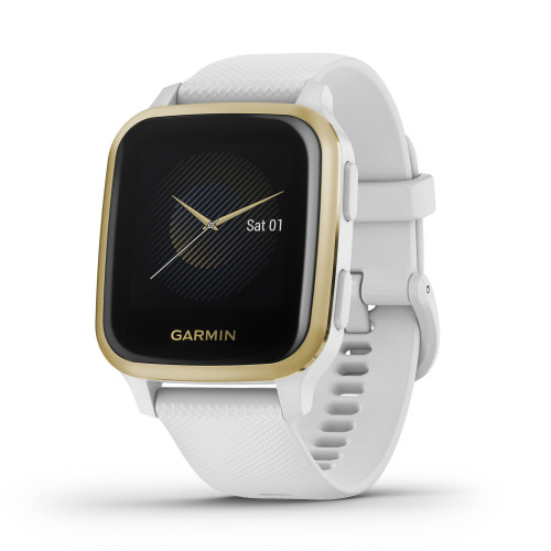 Garmin Venu SQ | 40.6mm | White Case/Silicone Band (Chính Hãng)