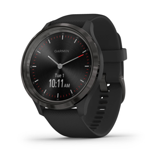 Garmin Vivomove 3 | Black Case/Silicone Band (Chính Hãng)