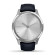 Garmin Vivomove Luxe | Silver Stainless Steel Case/Leather Band (Chính Hãng)