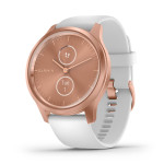 Garmin Vivomove Style | Rose Gold Aluminum Case/Silicone Band (Chính Hãng)
