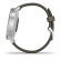 Garmin Vivomove Style | Silver Aluminum Case/Silicone Band (Chính Hãng)