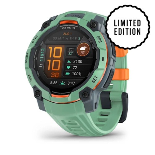 Garmin Instinct 3 Amoled | 45mm | Neo Tropic with Neo Tropic Band (Chính hãng)