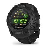 Garmin Instinct 3 Amoled Tactical | 50mm | Black with Black Band (Chính hãng)