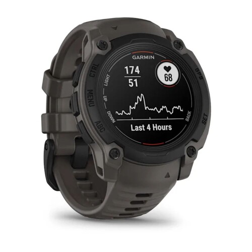 Garmin Instinct E | 40mm | Black with Charcoal Band (Chính hãng)