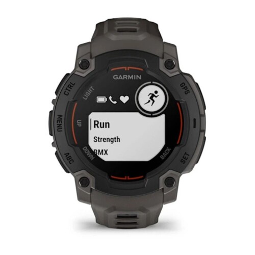Garmin Instinct E | 45mm | Black with Charcoal Band (Chính hãng)