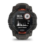 Garmin Instinct 3 Solar | 50mm | Black with Charcoal Band (Chính hãng)