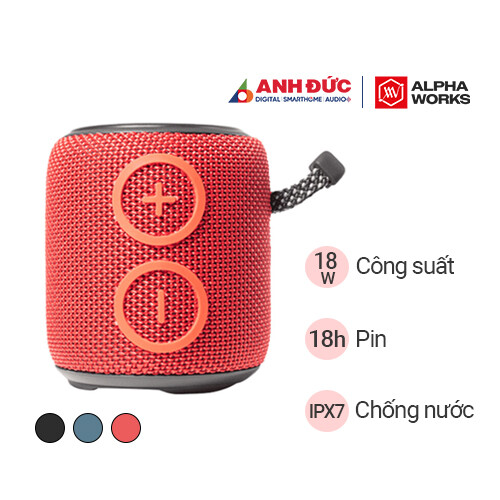 Loa Alpha Works Ride | Red (Chính Hãng)