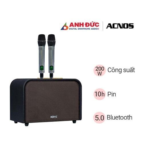 Loa Acnos Acoustic 3 | Black (Chính hãng)