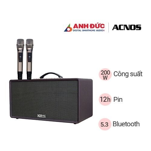 Loa karaoke Acnos FLAC 36 | Purple (Chính Hãng)