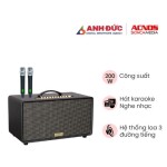 Loa karaoke Acnos FLAC 36 II | Black (Chính hãng)