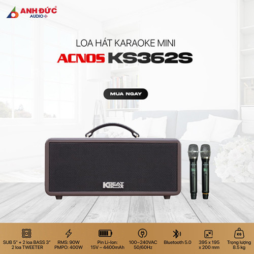 Loa Karaoke Acnos KS362S (Chính Hãng)
