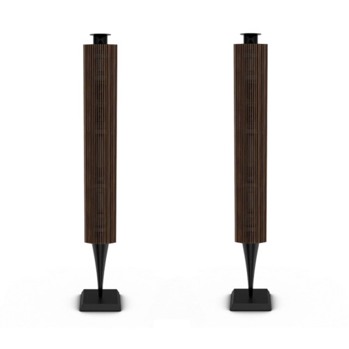 Loa B&O Beolab 18 | Black + Cover Walnut (Chính Hãng)