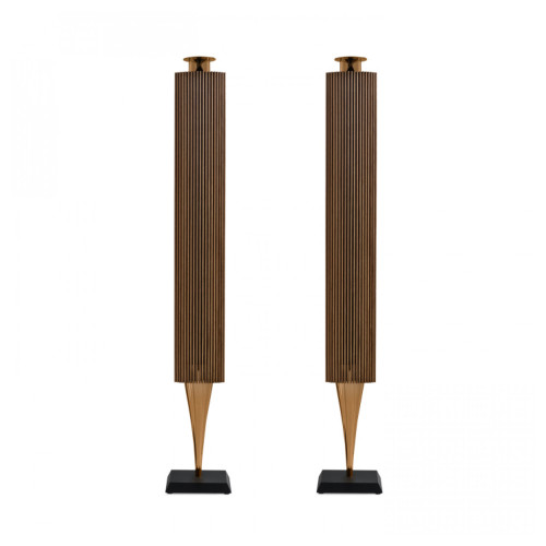 Loa B&O Beolab 18 | Brass Tone + Cover Smoked Oak (Chính Hãng)