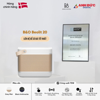 Loa B&O Beolit 20 | Grey Mist (Chính Hãng)