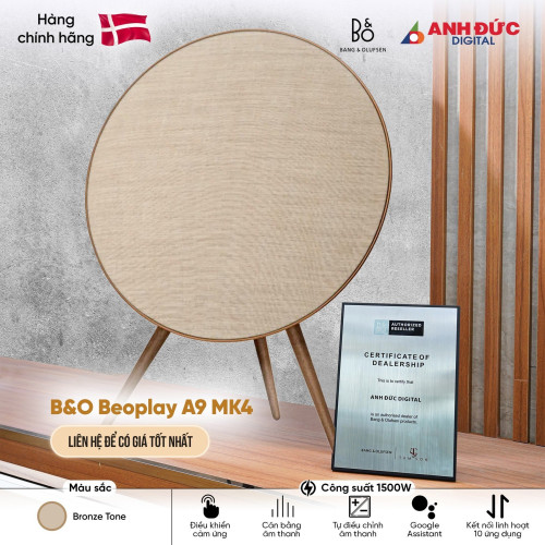 Loa B&O Beoplay A9 MK4 | Bronze Tone (Chính Hãng)