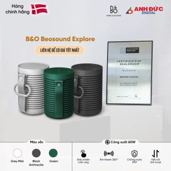 Loa B&O Beosound Explore | Black Anthracite (Chính Hãng)