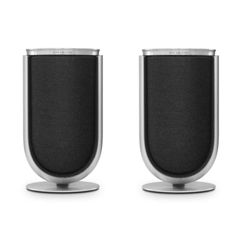 Loa B&O Beolab 8 | Natural Aluminium + Fabric Grey Cover (Chính Hãng)