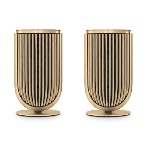 Loa B&O Beolab 8 | Gold Tone + Light Oak Cover (Chính Hãng)