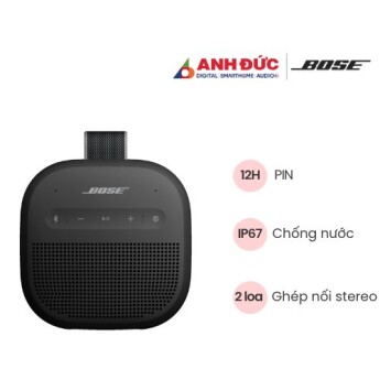 Loa Bose SoundLink Micro 2 | Black (Chính hãng)