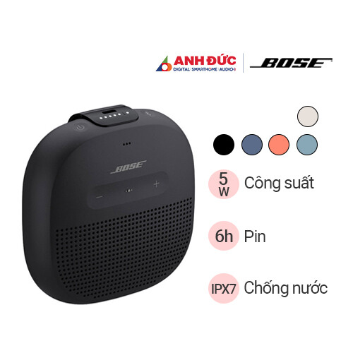 Loa Bose SoundLink Micro| Black (Chính Hãng)