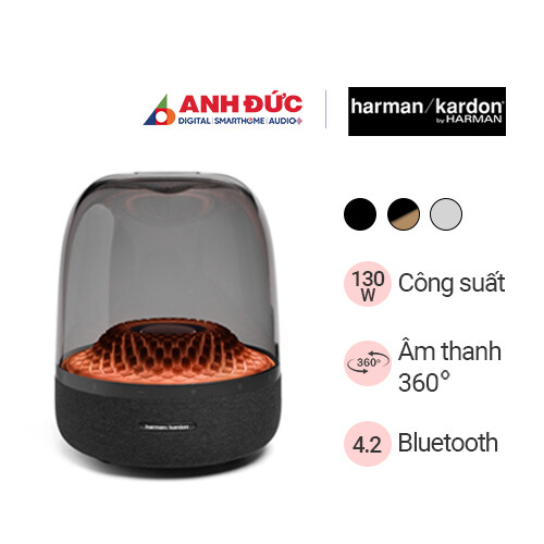 Loa Harman Kardon Aura Studio 4 | Black (Chính Hãng)