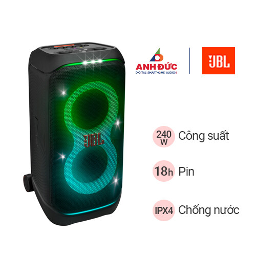 Loa JBL PartyBox Stage 320 | Black (Chính Hãng)