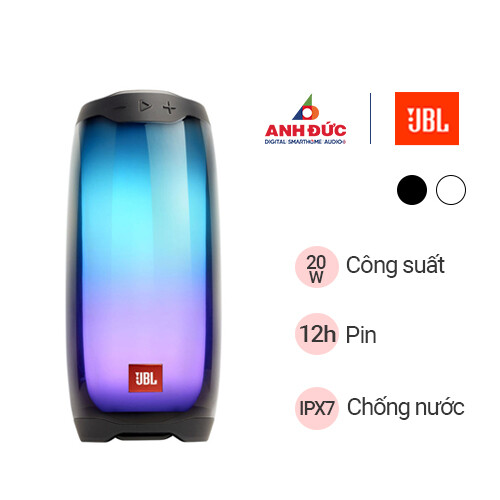 Loa JBL Pulse 4 | Black (Chính Hãng)