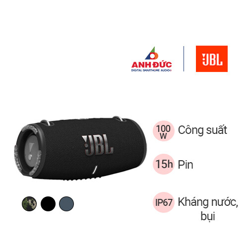 Loa JBL Xtreme 3 | Black (Chính Hãng)