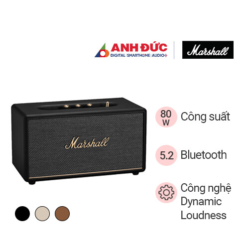 Loa Marshall Stanmore III | Black (Chính Hãng)