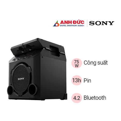 Loa Sony GTK-PG10 | Black (Chính Hãng)