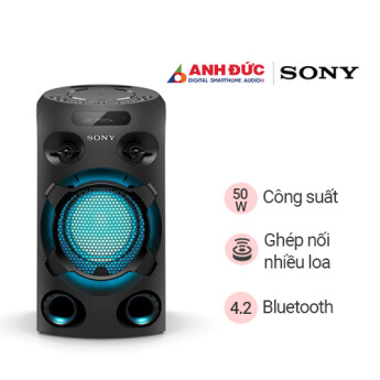 Loa Sony MHC-V02 | Black (Chính Hãng)