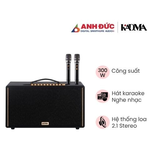 Loa Kadma KS68 | Black (Chính hãng)