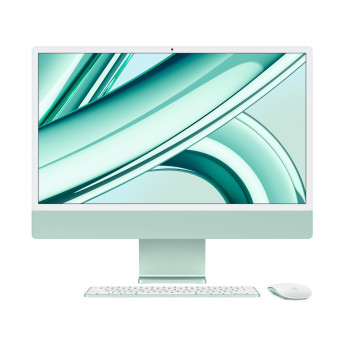 iMac 24 inch 2023 | M3 8-Core CPU/ 10‑core GPU/ RAM 8GB/ 512GB SSD | Green (Chính Hãng)