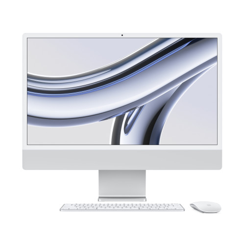 iMac 24 inch 2023 | M3 8-Core CPU/ 10‑core GPU/ RAM 8GB/ 256GB SSD | Silver (Chính Hãng)