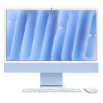 iMac 24 inch 2024 | M4 8-Core CPU/ 8‑core GPU| RAM 16GB / 256GB SSD | Blue (Chính hãng)