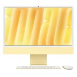 iMac 24 inch 2024 | M4 8-Core CPU/ 8‑core GPU| RAM 16GB / 256GB SSD | Yellow (Chính hãng)
