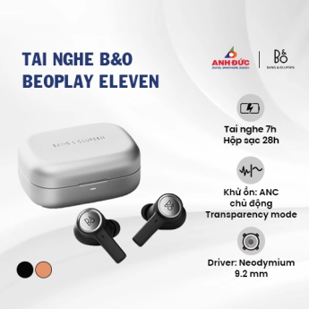 Tai nghe B&O Beoplay Eleven | Natural Aluminium (Chính hãng)