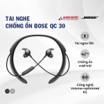 Tai nghe chống ồn Bose QC 30 | Black (Chính hãng)