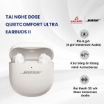 Tai nghe Bose QuietComfort Ultra Earbuds 2 | White Smoke (Chính hãng)