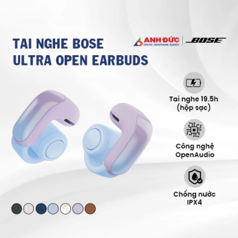 Tai nghe Bose Ultra Open Earbuds | Chilled Lilac (Chính Hãng)
