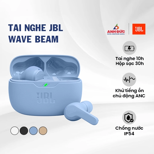 Tai nghe JBL Wave Beam | Mint (Chính Hãng)