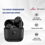 Tai nghe Sennheiser Accentum Open | Black (Chính hãng)