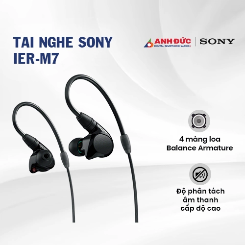 Tai nghe Sony IER-M7 (Chính Hãng)