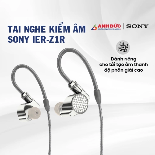Tai nghe kiểm âm Sony IER-Z1R (Chính Hãng)