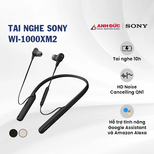 Tai nghe Sony WI-C200 | Black (Chính Hãng)