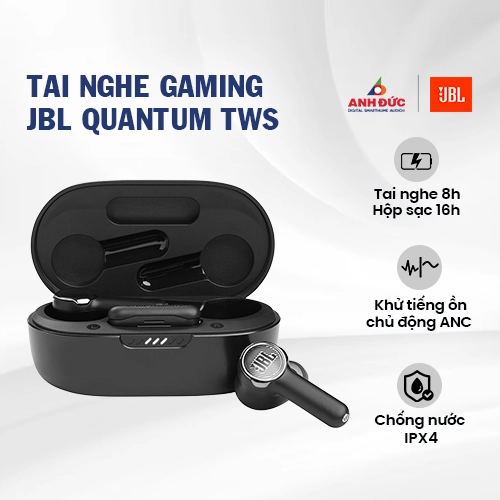 Tai nghe gaming JBL Quantum TWS (Chính Hãng)