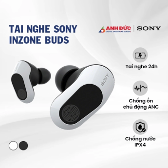 Tai nghe Sony INZONE Buds | White (Chính Hãng)