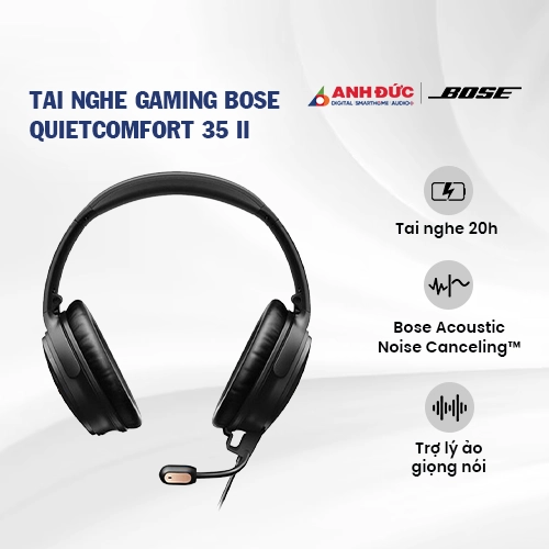 Tai nghe Gaming Bose QuietComfort 35 II (Chính Hãng)