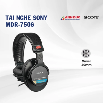 Tai nghe Sony MDR-7506 (Chính Hãng)